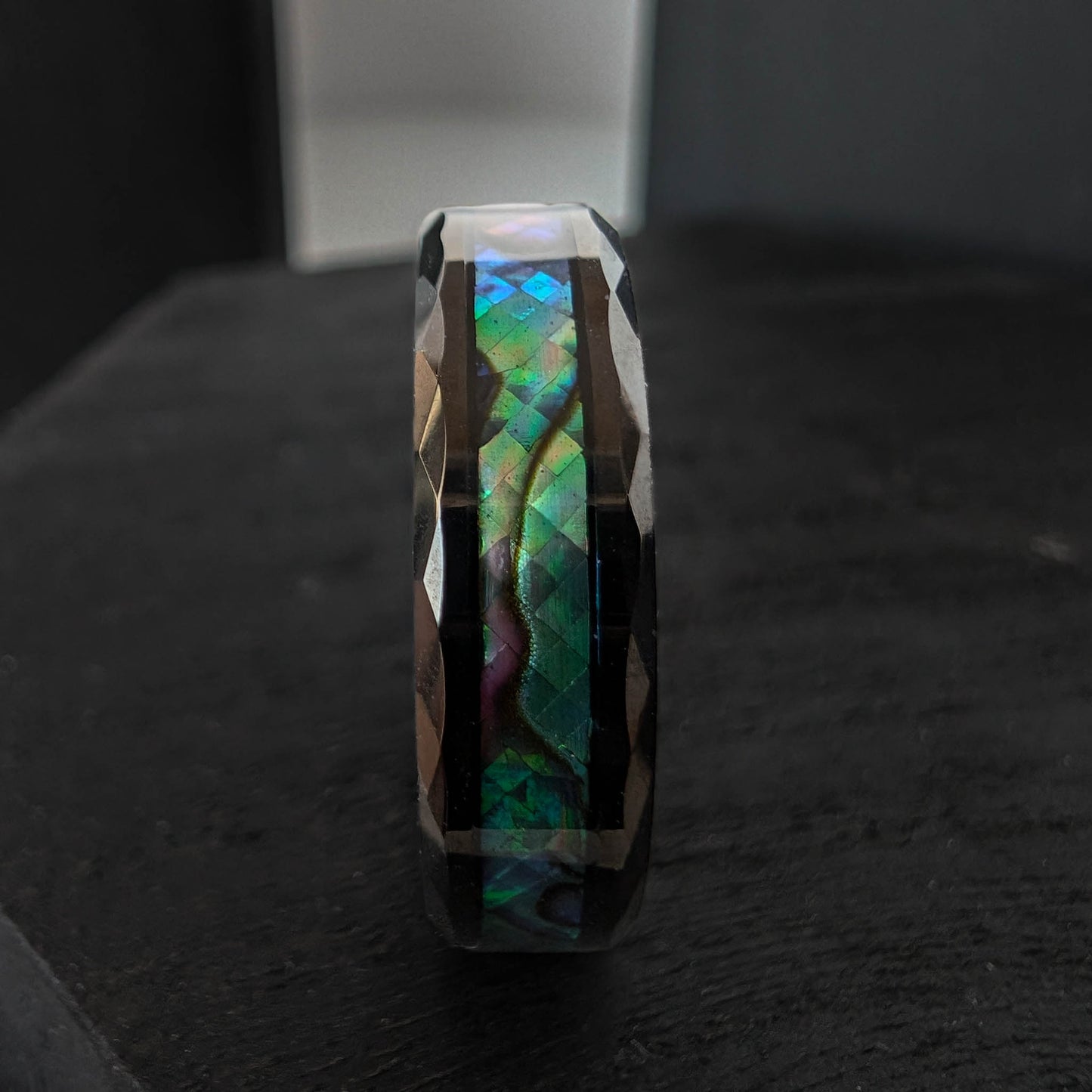 RING - "BLACKED OUT NORRSKEN" TUNGSTEN