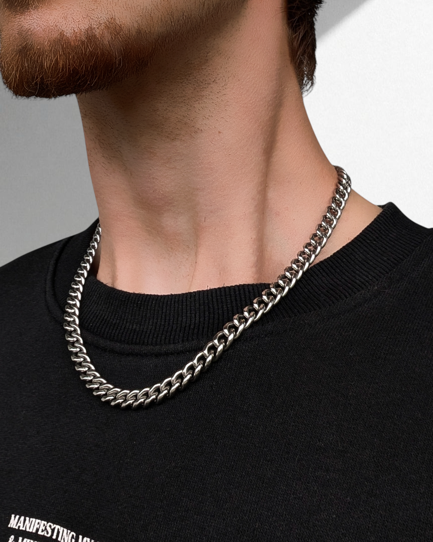 PREMIUM CUBAN SILVER 8MM