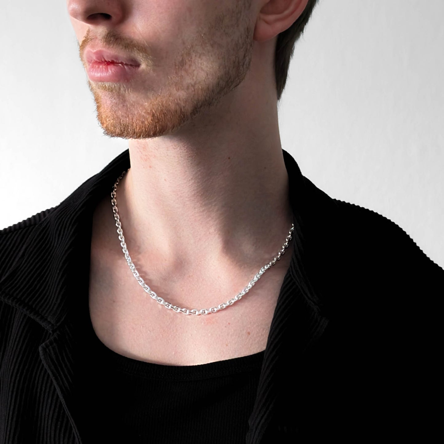 ANKAR HALSBAND 5MM - 925 SILVER