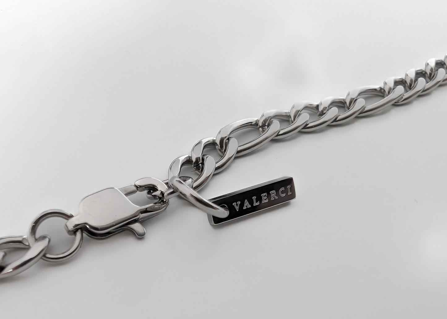 Halskedja - Figaro 5mm silver