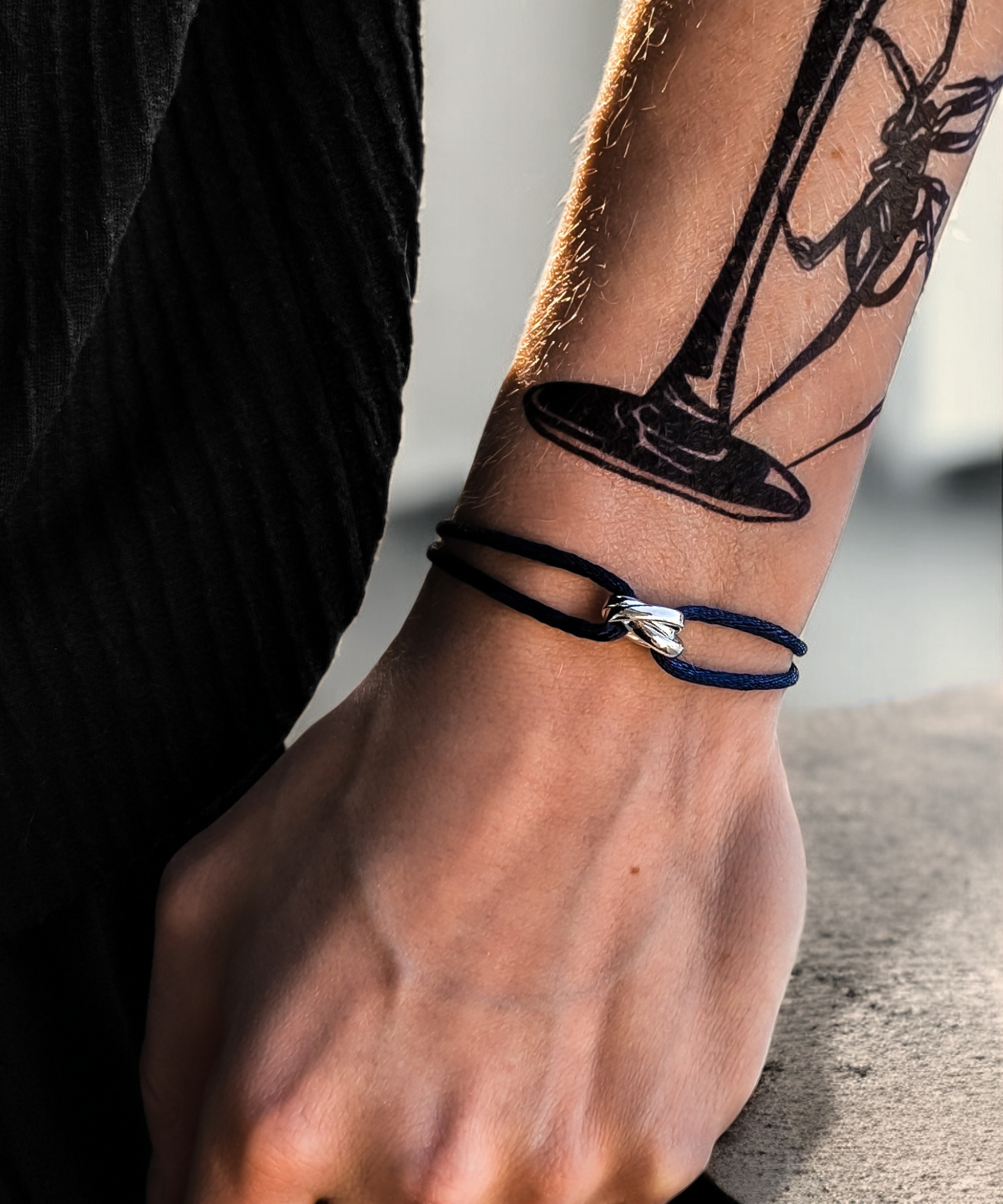 INFINITY MARINE ARMBAND - 925 SILVER