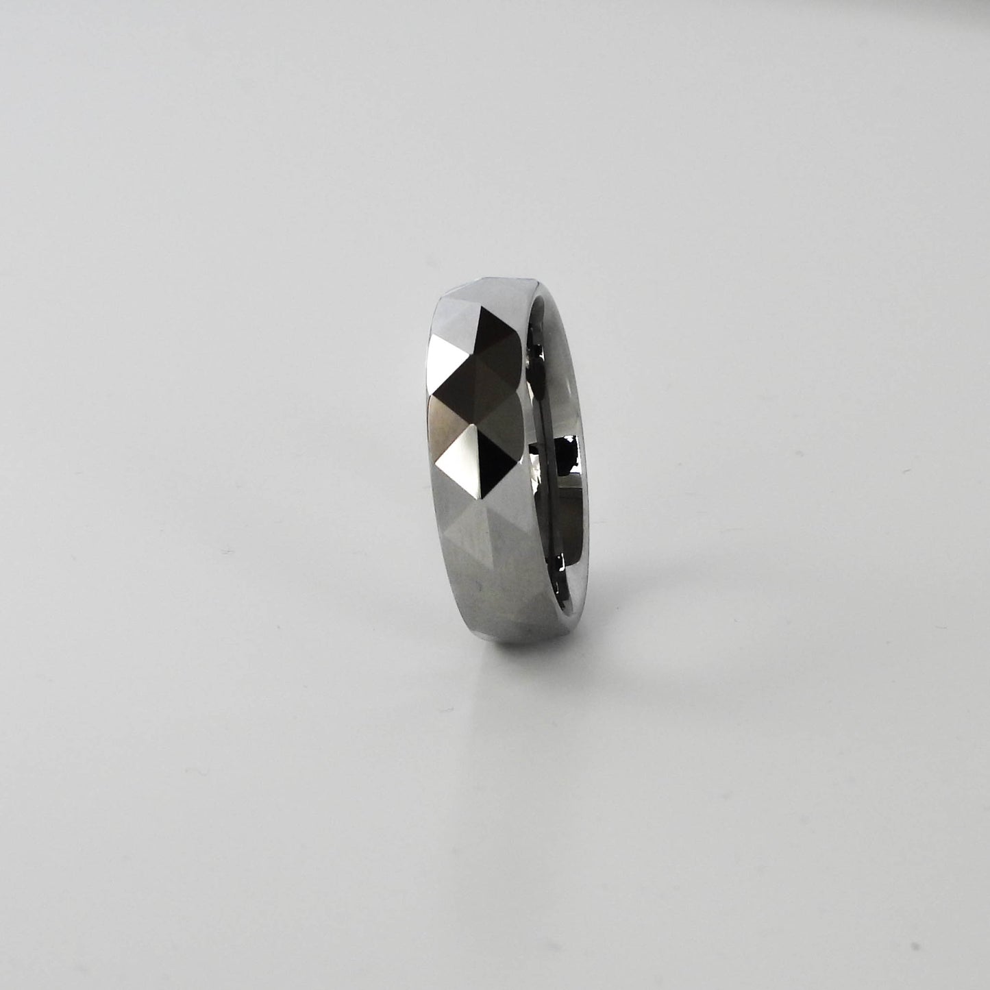 RING - "GEOMETRY" TUNGSTEN