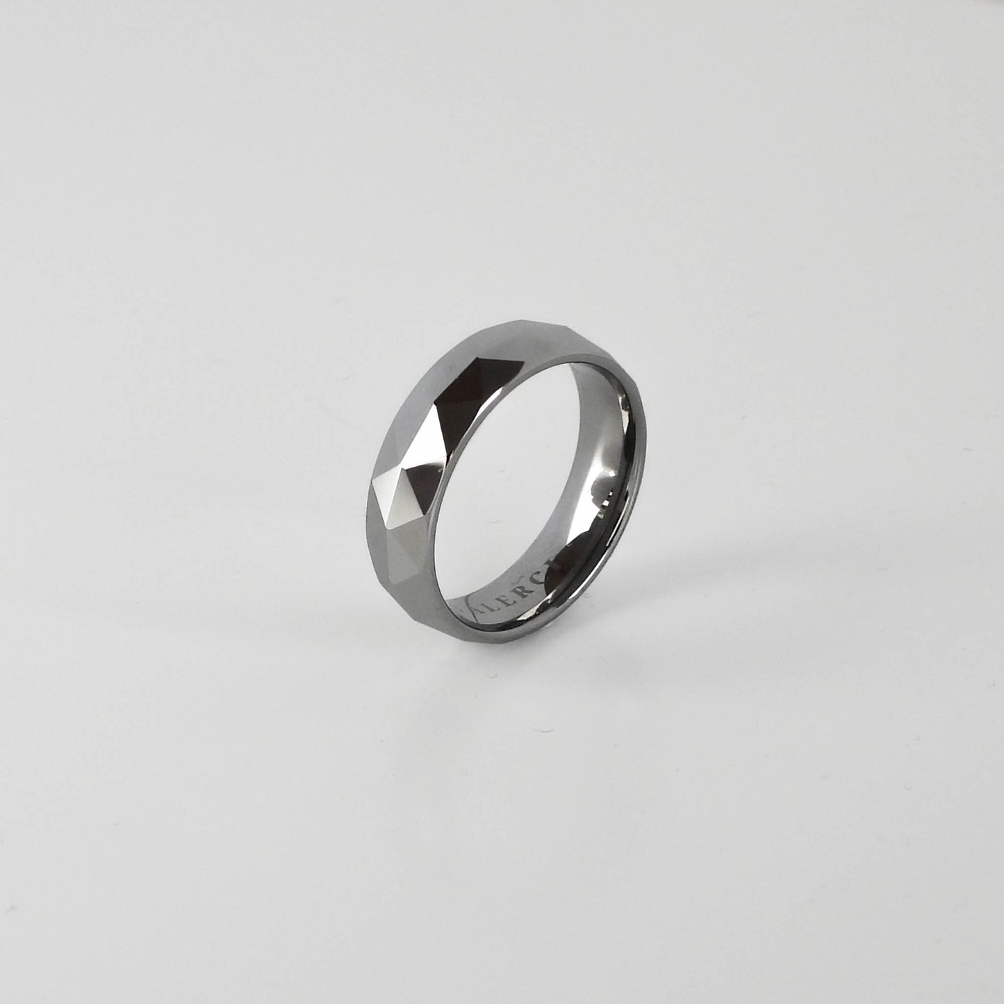 RING - "GEOMETRY" TUNGSTEN