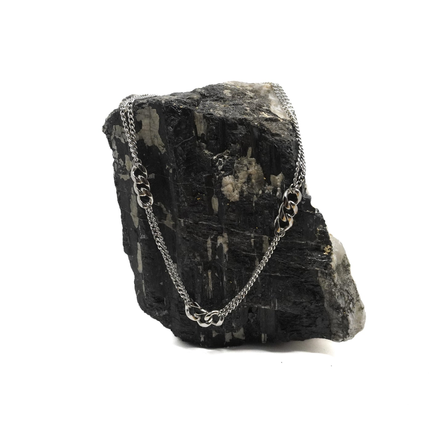 Silver Halsband herr dam