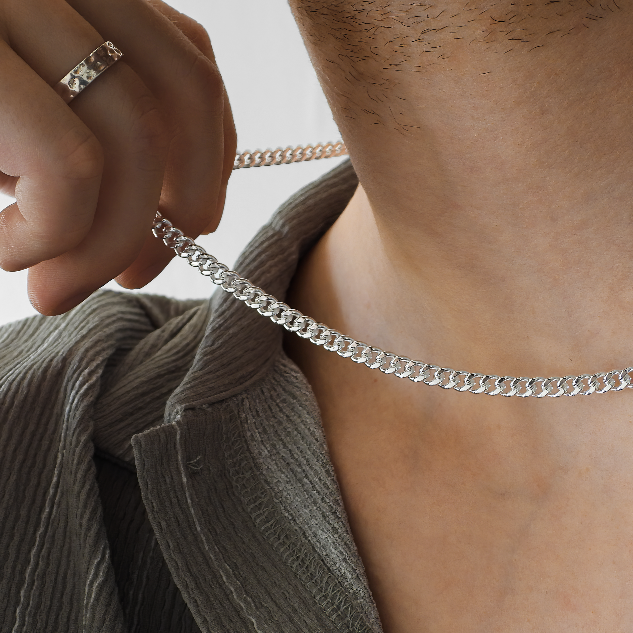 CUBAN 5MM - 925 SILVER