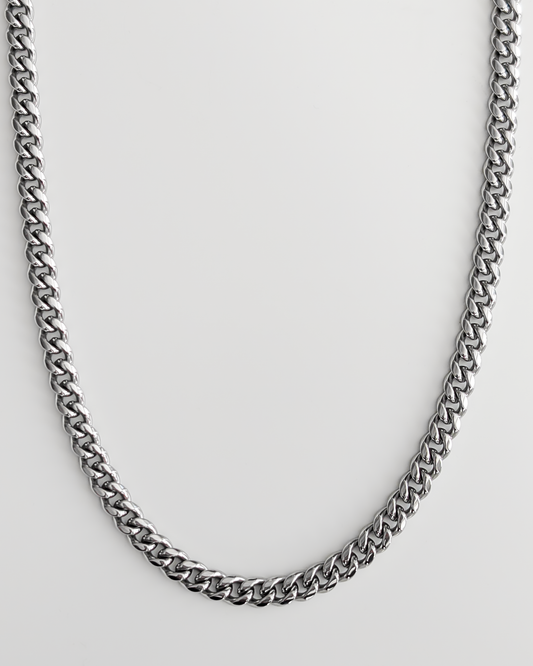 PREMIUM CUBAN SILVER 6MM
