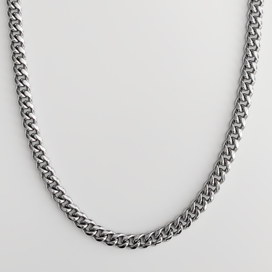 PREMIUM CUBAN SILVER 6MM