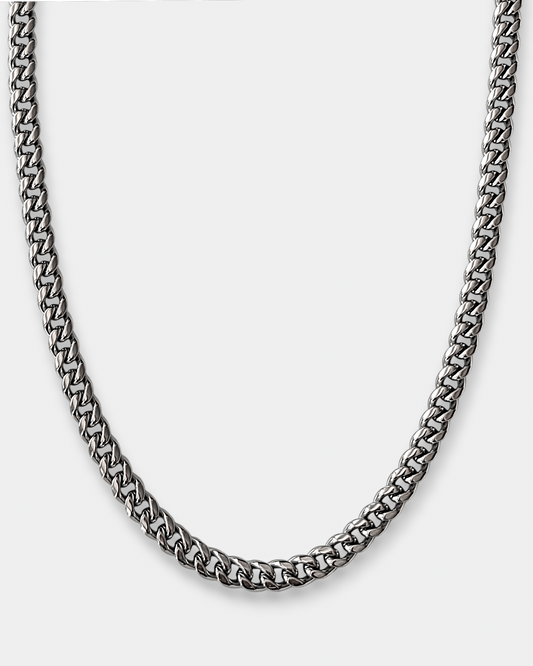 PREMIUM CUBAN SILVER 6MM