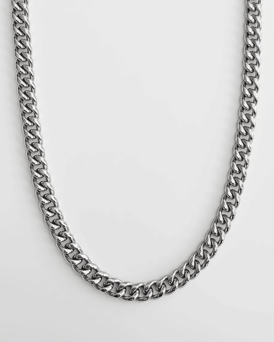 PREMIUM CUBAN SILVER 8MM