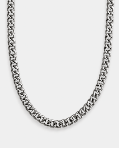 PREMIUM CUBAN SILVER 8MM