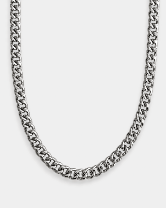 PREMIUM CUBAN SILVER 8MM