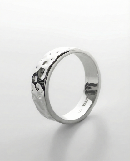 RING - "FORGED" 925 SILVER