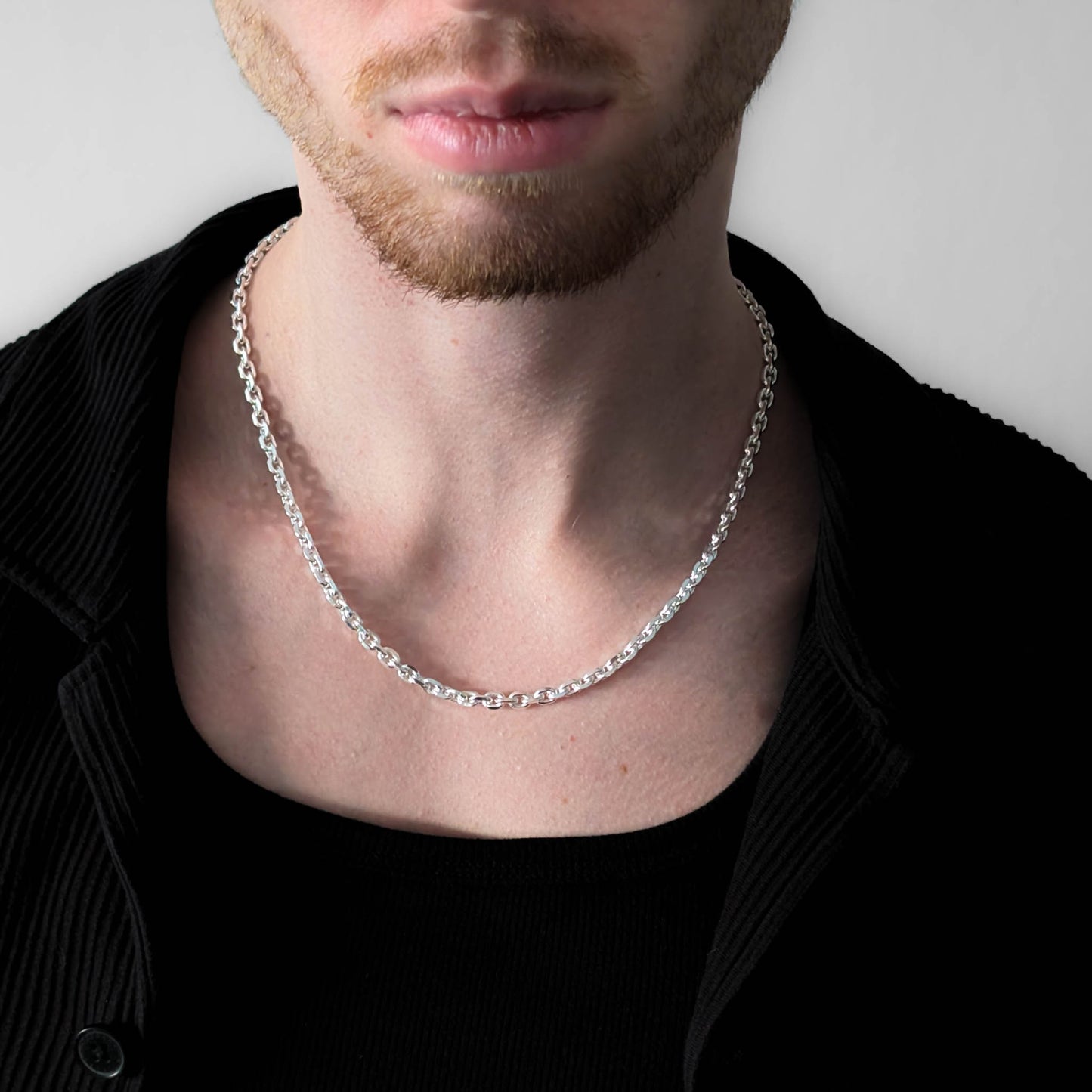 ANKAR HALSBAND 5MM - 925 SILVER