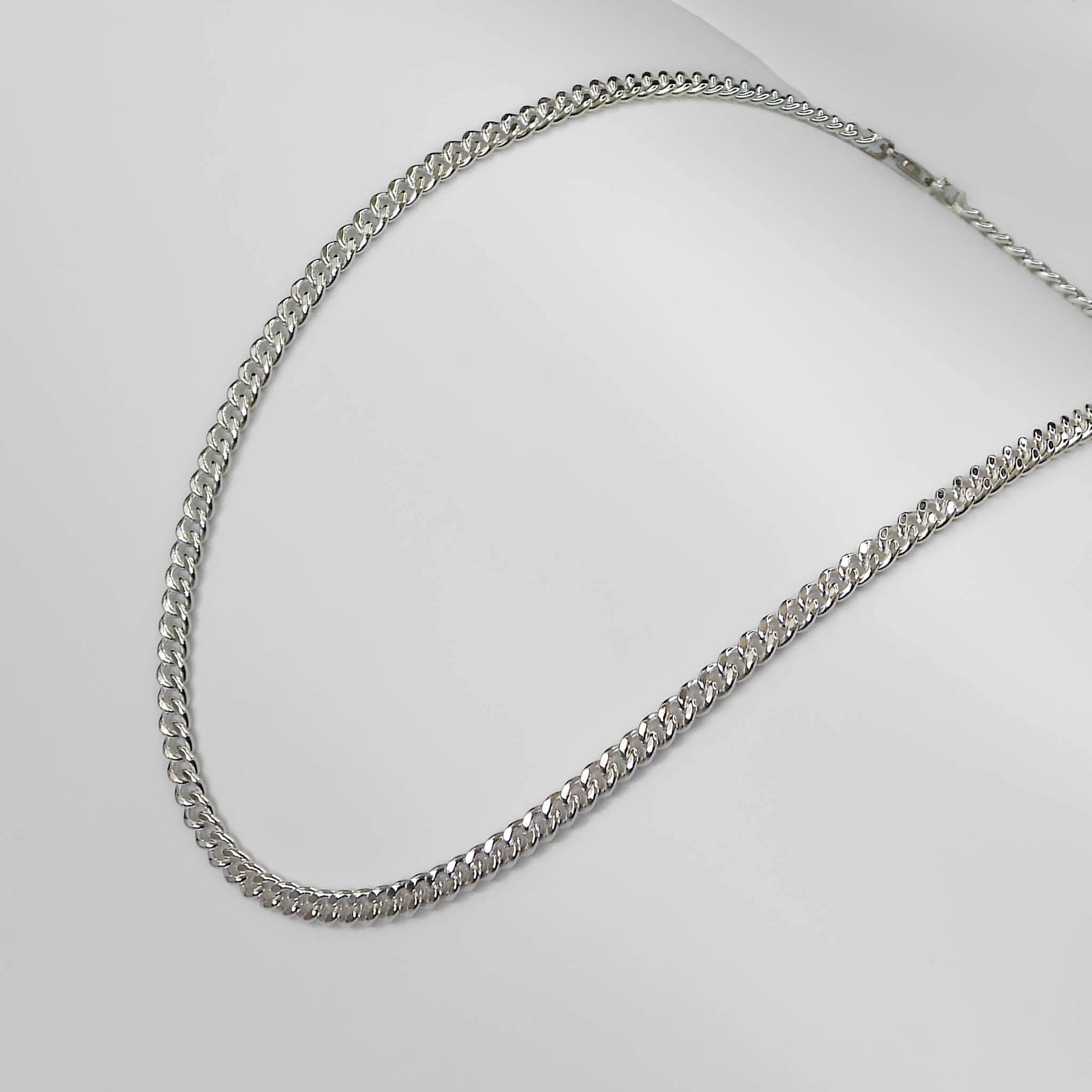 CUBAN HALSBAND 5MM - 925 SILVER