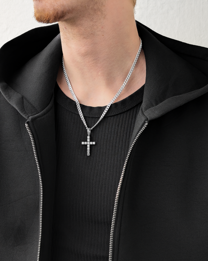 Iced out Kors – sterlingsilver