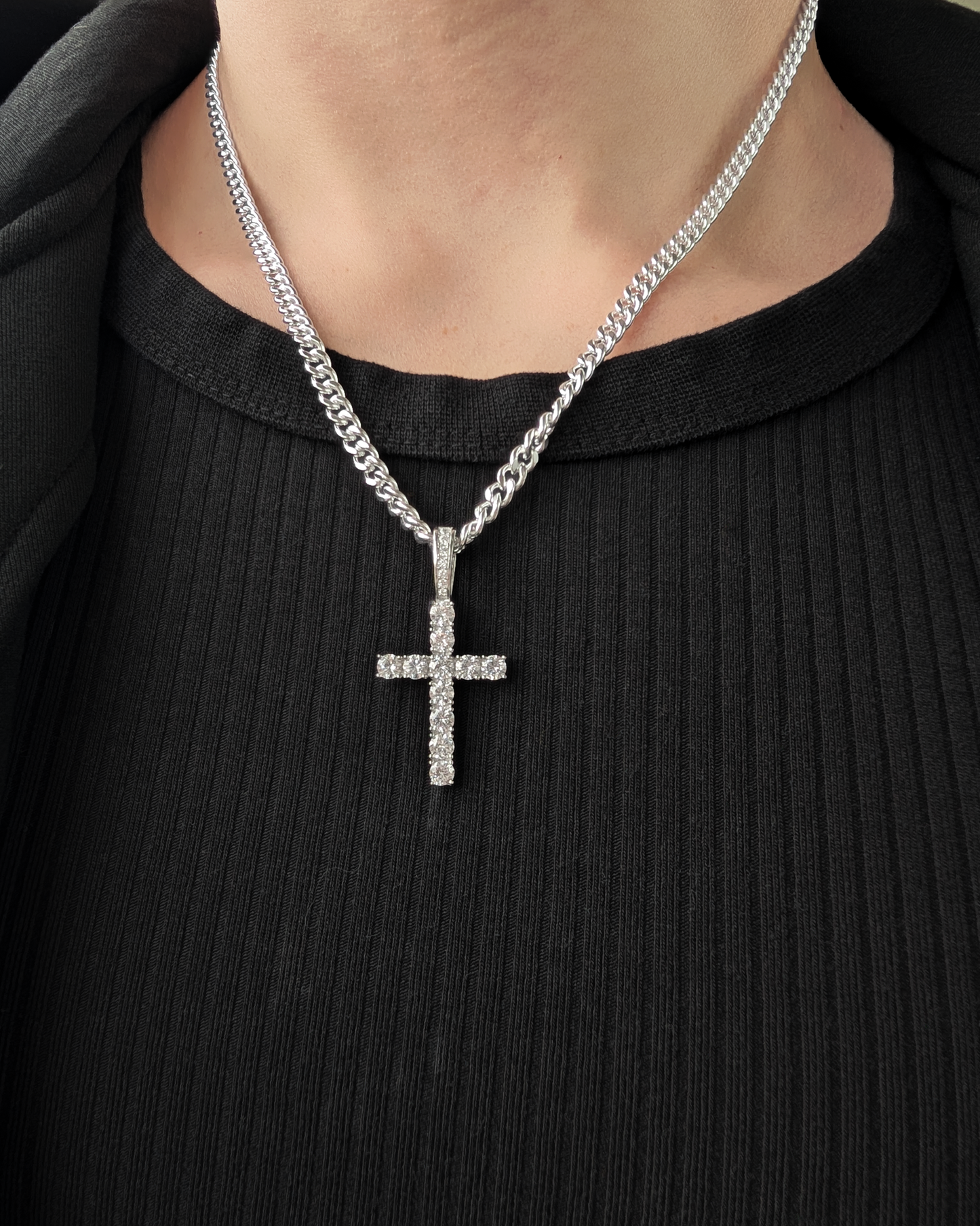 Iced out Kors – sterlingsilver