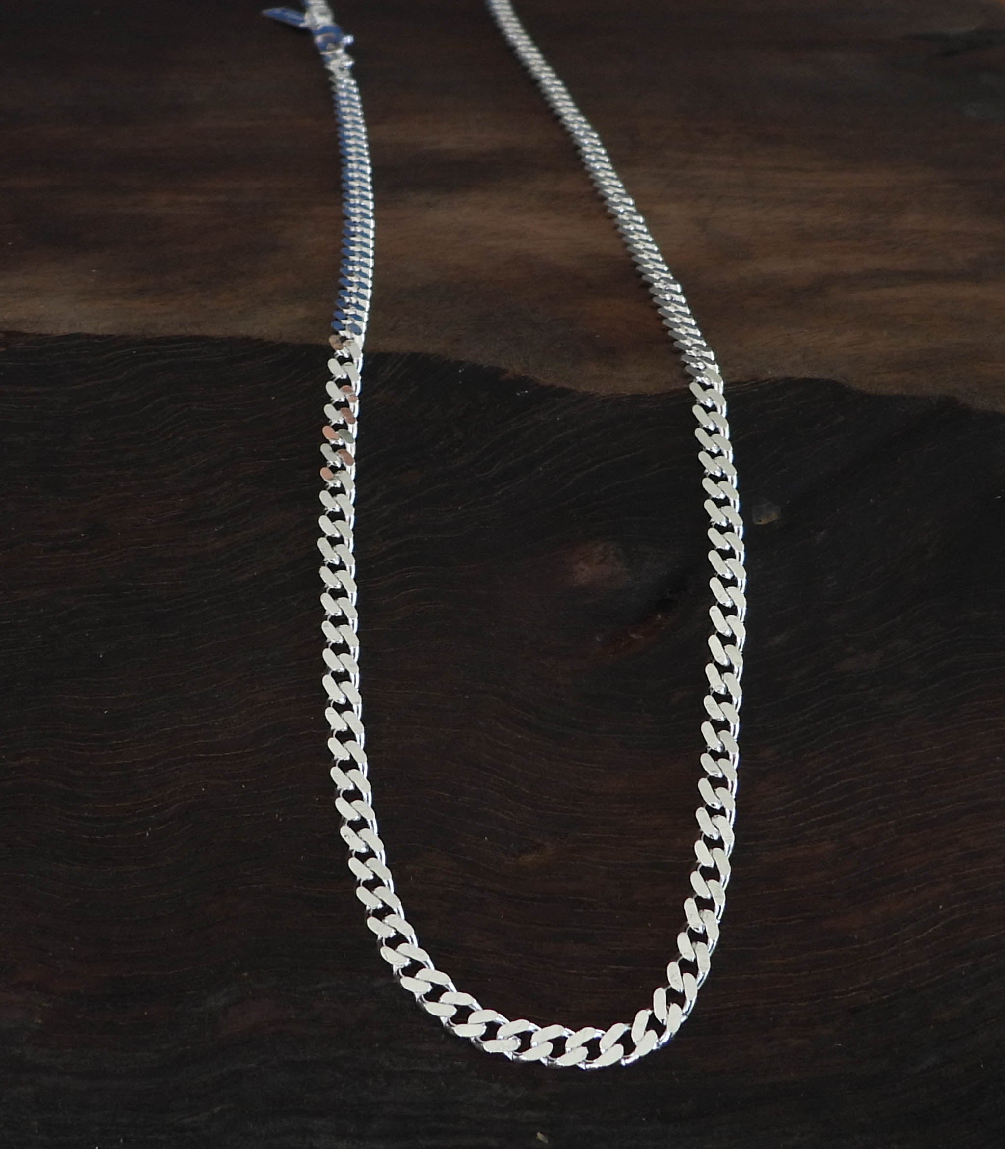 CUBAN HALSBAND 3MM - 925 SILVER