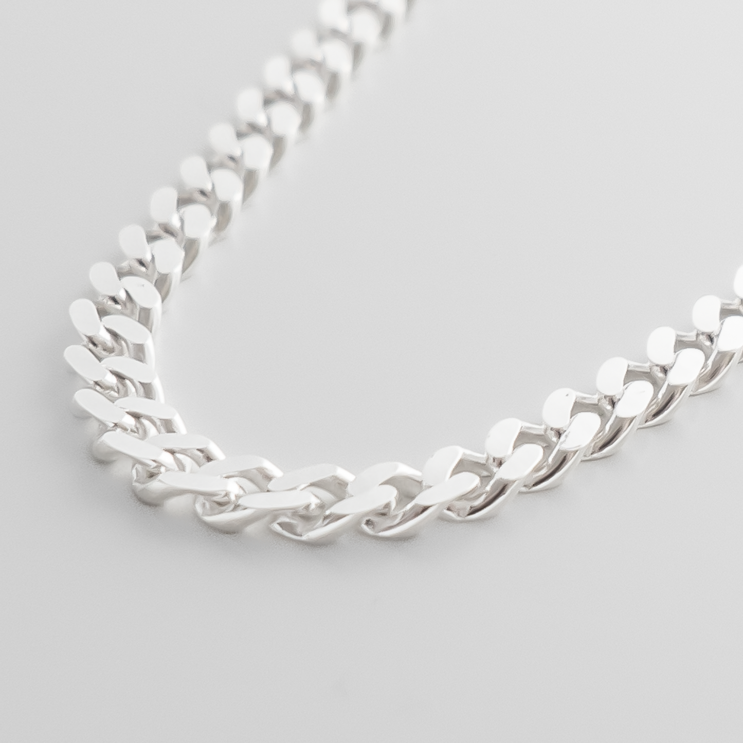 CUBAN HALSBAND 3.6 MM - 925 SILVER