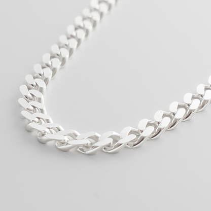 CUBAN HALSBAND 3.6 MM - 925 SILVER