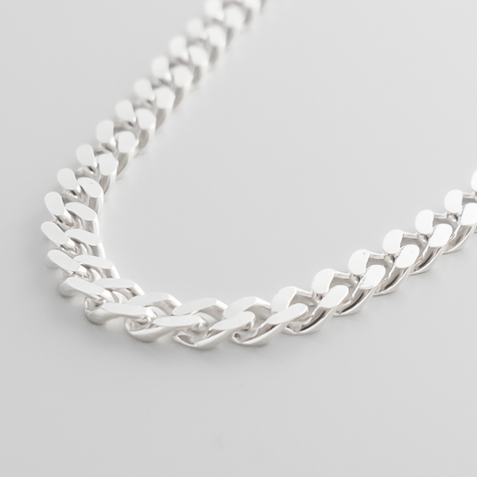 CUBAN HALSBAND 3.6 MM - 925 SILVER