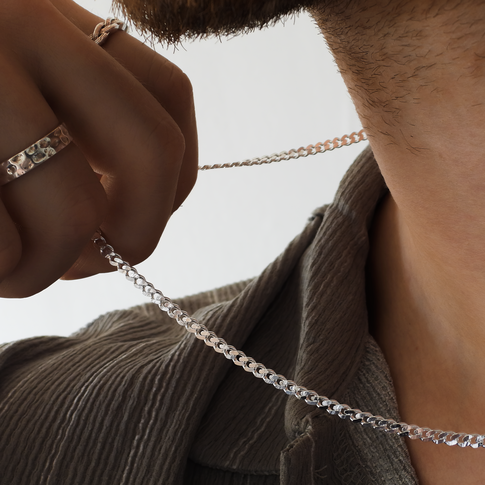 CUBAN 3.6 MM - 925 SILVER