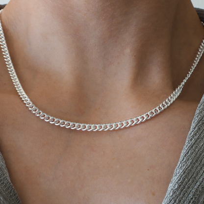 CUBAN 5MM - 925 SILVER