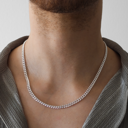 CUBAN 5MM - 925 SILVER