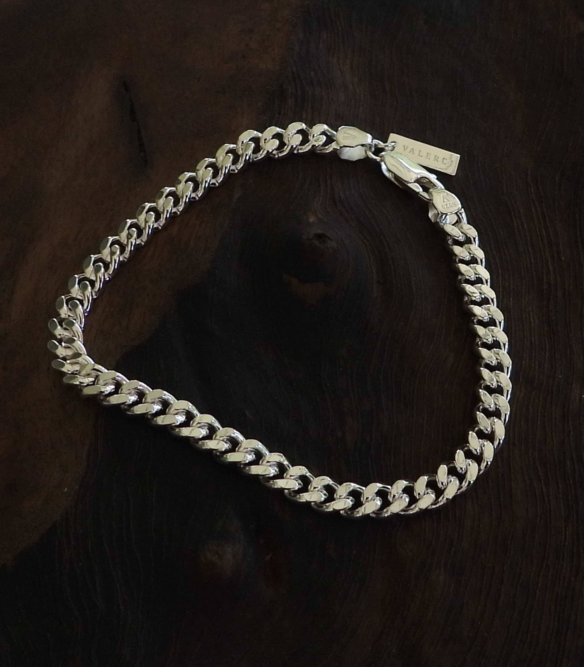 CUBAN ARMBAND 5MM - 925 SILVER