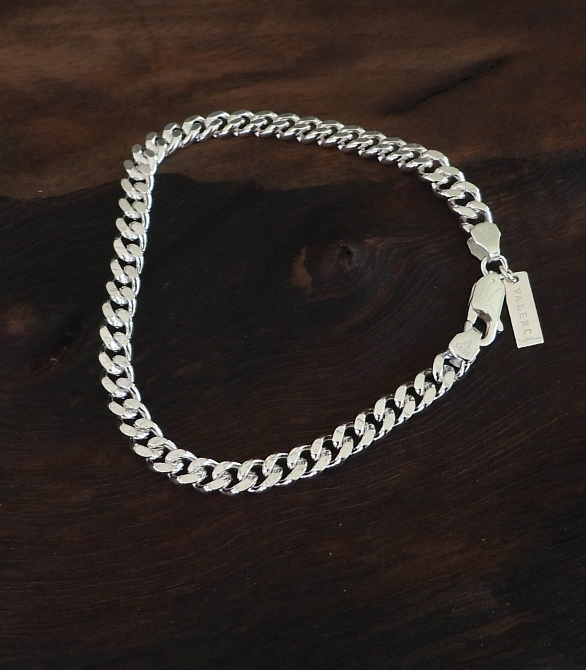 CUBAN ARMBAND 5MM - 925 SILVER