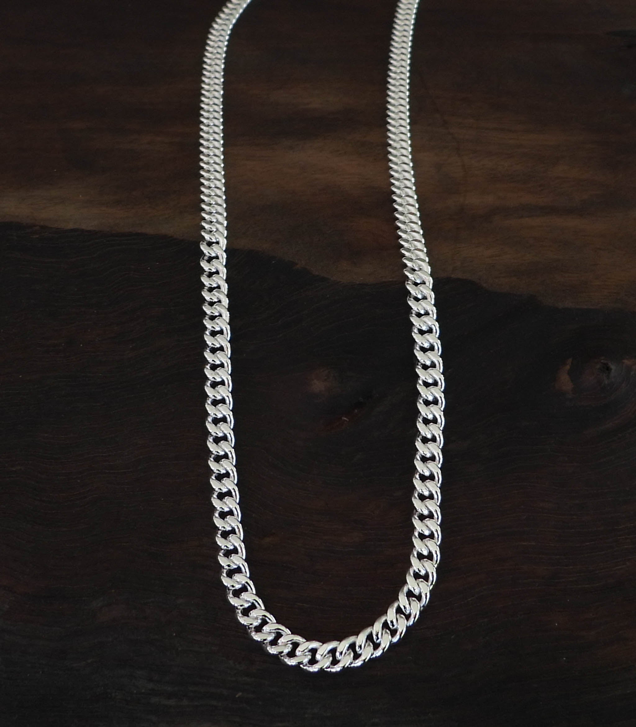 CUBAN HALSBAND 5MM - 925 SILVER