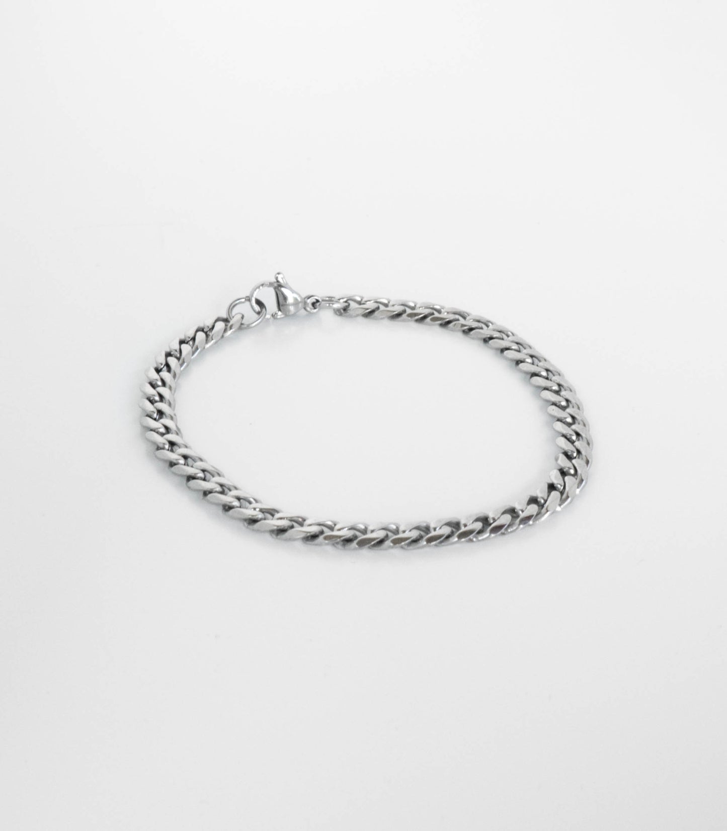 ARMBAND - CUBAN SILVER 5MM