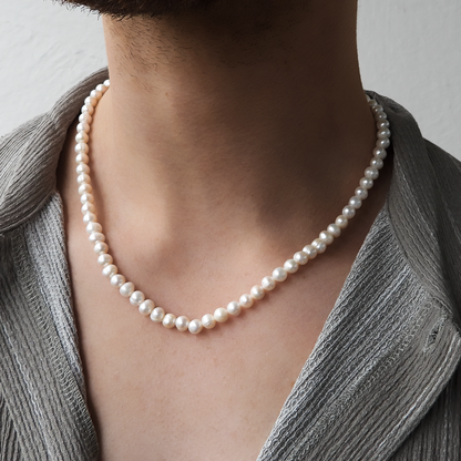 SÖTVATTENSPÄRLOR - 925 SILVER