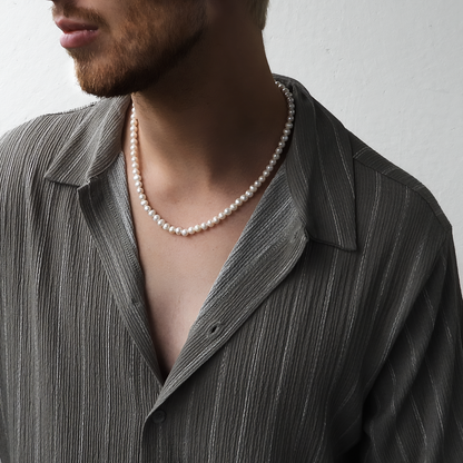 SÖTVATTENSPÄRLOR - 925 SILVER