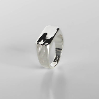RING - "ANVIL" 925 SILVER