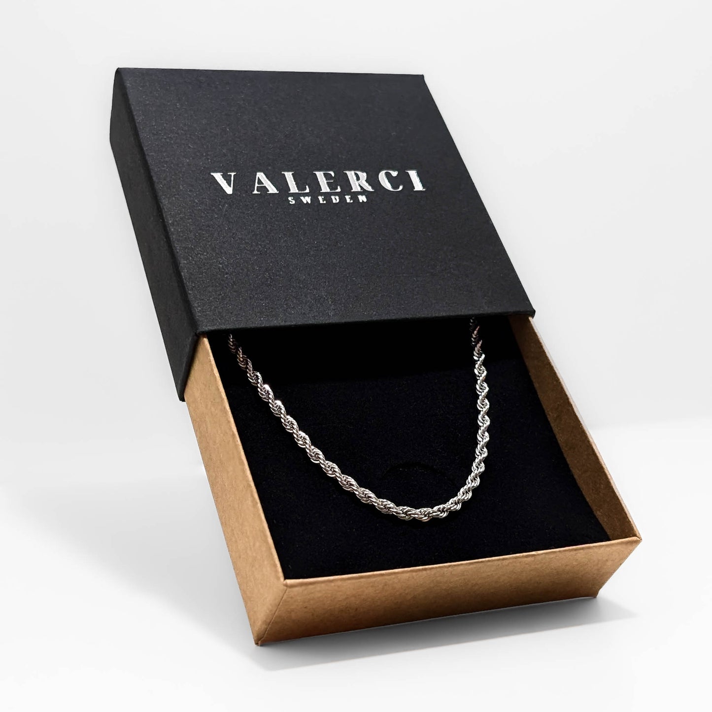 HALSKEDJA - CORDELL 3MM SILVER