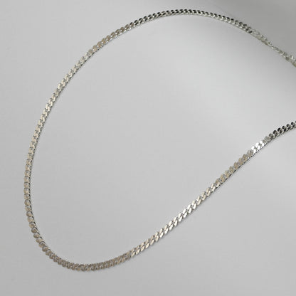 CUBAN HALSBAND 3MM - 925 SILVER