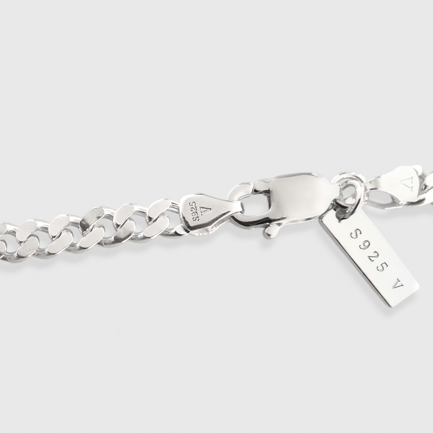 CUBAN HALSBAND 3.6 MM - 925 SILVER