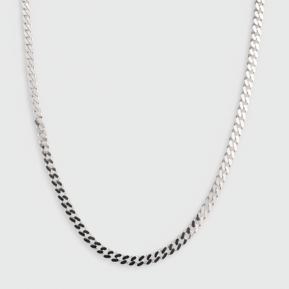 CUBAN HALSBAND 3.6 MM - 925 SILVER