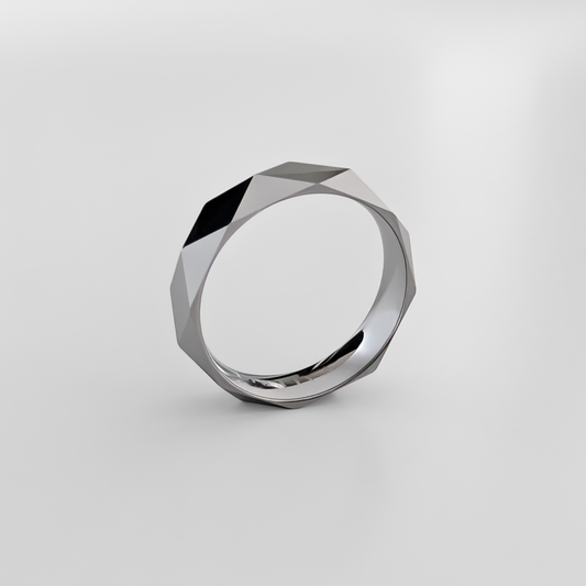 RING - "ROMB" TUNGSTEN