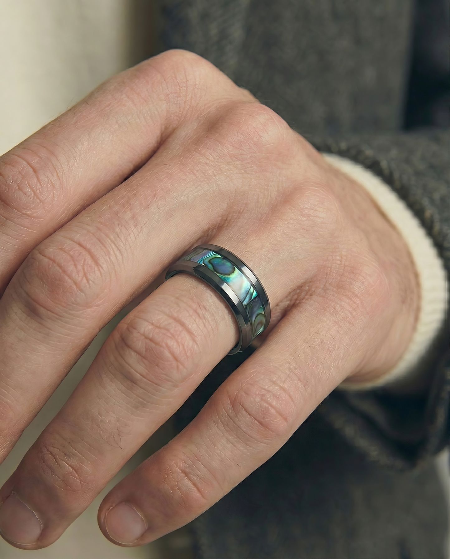 RING - "NORRSKEN" TUNGSTEN